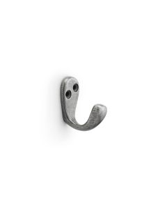 Alexander & Wilks Antique Iron Victorian Single Robe Hook | AW774AI