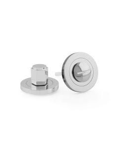 Alexander & Wilks Polished Chrome Hexagonal Turn and Release | AW794PC