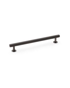 A&W Dark Bronze Round T Bar Cupboard Pull Handle c/c 192mm | AW814-192-DBZ