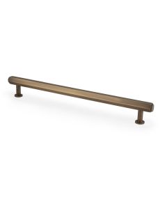 Alexander and Wilks Antique Brass 224mm Hexagonal Pull Handle | AW830-224-AB
