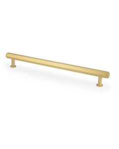 Alexander and Wilks Satin Brass 224mm Hexagonal Pull Handle | AW830-224-SB