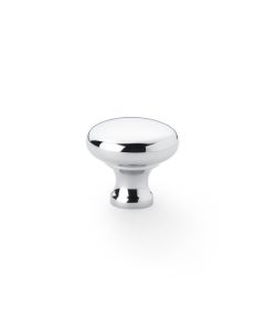 A&W Polished Chrome 32mm Wade Round Cupboard Knob | AW836-32-PC