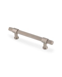 Kingston Knurled Pull Handle-Satin Nickel PVD-128mm c/c