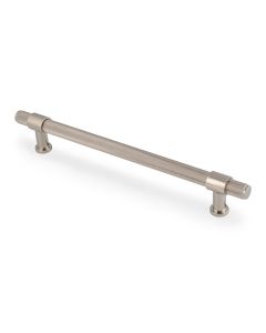 Polished Nickel PVD Kingston Knurled Pull Handle-224mm c/c