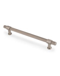 Kingston Knurled Pull Handle-Satin Nickel PVD-224mm c/c