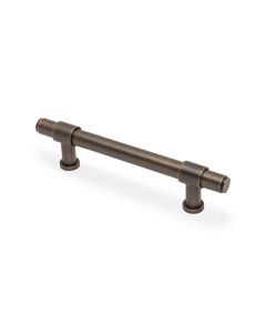 Antique Brass 128mm Kingston Plain Pull Handle AW839P-128-AB