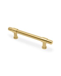 Satin Brass PVD 128mm Kingston Plain Pull Handle AW839P-128-SBPVD