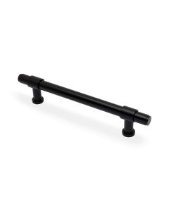 Black 160mm Kingston Plain Pull Handle AW839P-160-BL