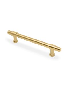 Satin Brass PVD 160mm Kingston Plain Pull Handle AW839P-160-SBPVD