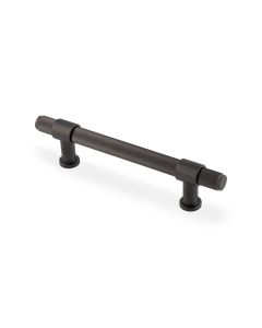 Dark Bronze PVD Kingston Reeded Pull Handle-128mm c/c