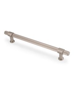 Satin Nickel PVD Kingston Reeded Pull Handle-224mm c/c