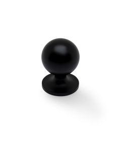 AW Black 32mm Caesar Cupboard Knob | AW844-32-BL