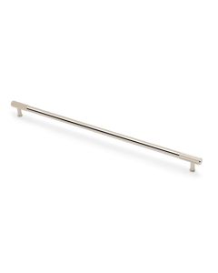 A&W Polished Nickel PVD Washington Reeded Pull Handle c/c 224mm | AW854R-448-PNPVD