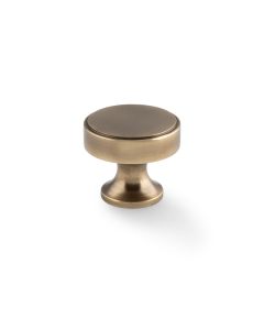 A&W Antique Brass Havana Round Cupboard Knob | AW855-38-AB