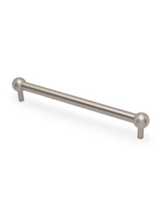 AW Satin Nickel Caesar Cabinet Handle - 224mm c/c | AW856-224-SN