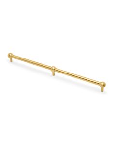 AW Satin Brass PVD Caesar Cabinet Handle - 448mm c/c | AW856-448-SBPVD