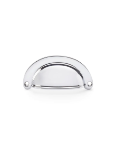 Alexander and Wilks Polished Chrome Callaco Ridged Cup Handle | AW901PC