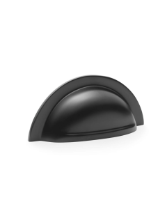 Alexander and Wilks Black Bardom Ridged Cup Handle | AW903BL