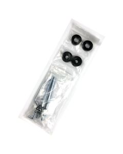 Matt Black Back to Back Fixing kit for Atlantic Pull Handles | APHBBF25RMB