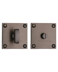 Matt Bronze Square Bathroom Turn & Release - BAU1555