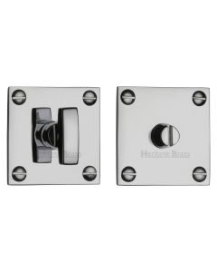 Polished Chrome Square Bathroom Turn & Release - BAU1555