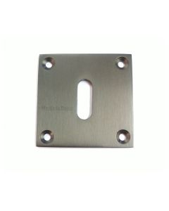 Matt Bronze Standard Key Escutcheon Square - BAU1556