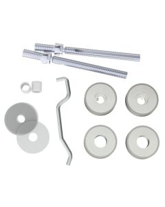 Satin Stainless Back to Back Fixing for Carlisle Brass 22mm Pull Handles | BBF1022SSS