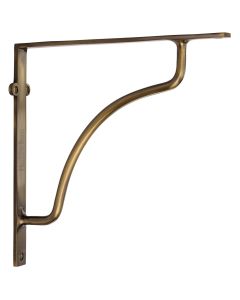 Heritage Brass Antique Brass Cable Shelf Bracket  |  BR2120 10-AT