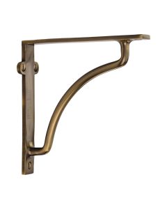 Heritage Brass Antique Brass Cable Shelf Bracket  |  BR2120 6-AT