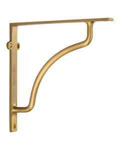 Heritage Brass Satin Brass Cable Shelf Bracket  |  BR2120 8-SB
