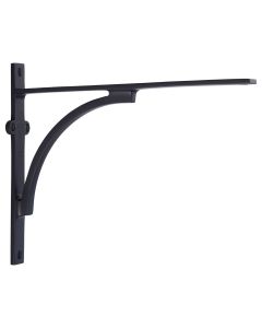 Heritage Brass Matt Black Arch Shelf Bracket  |  BR2140 10-BKMT