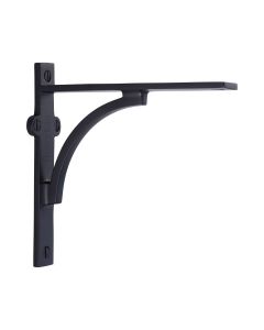 Heritage Brass Matt Black Arch Shelf Bracket  |  BR2140 6-BKMT