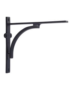 Heritage Brass Matt Black Arch Shelf Bracket  |  BR2140 8-BKMT