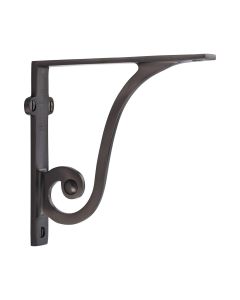 Heritage Brass Matt Bronze Ornate Shelf Bracket  |  BR2170 6-MB