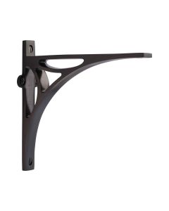 Heritage Brass Matt Bronze Bridge Shelf Bracket | BR2190 6-MB