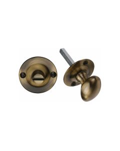 Antique Brass Bolt for Privacy in Bathroom or Bedroom Doors