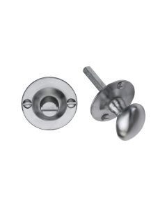 Satin Chrome Bolt for Privacy in Bathroom or Bedroom Doors
