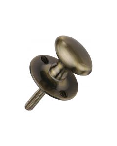 Antique Brass Thumbturn w/o Bolt for Bathroom or Bedroom Doors