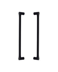 Heritage Brass Matt Black Gio Back to Back Door Pull Handle 332mm