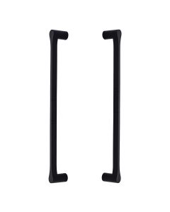 Heritage Brass Matt Black Gio Back to Back Door Pull Handle 484mm