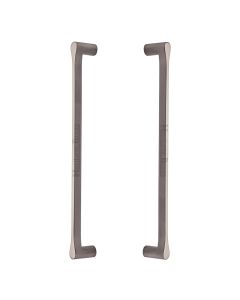 Heritage Brass Satin Nickel Gio Back to Back Door Pull Handle 484mm
