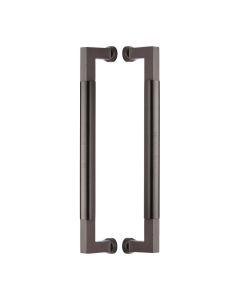 Heritage Brass Matt Bronze Bauhaus Back to Back Door Pull Handle 330mm