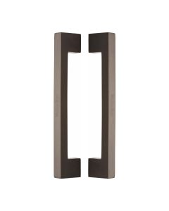 Heritage Brass Matt Bronze Urban Back to Back Door Pull Handle 305mm