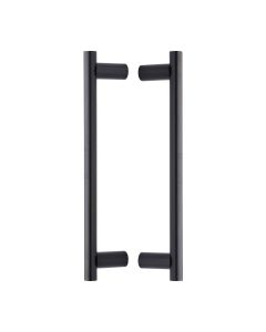 Heritage Brass Matt Bronze Bar Back to Back Door Pull Handle 336mm