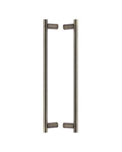 Heritage Brass Antique Brass Bar Back to Back Door Pull Handle 489mm
