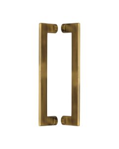 Heritage Brass Antique Brass Apollo Back to Back Door Pull Handle 307mm