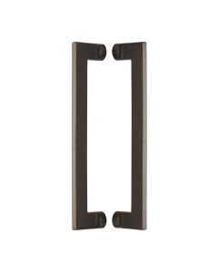 Heritage Brass Matt Bronze Apollo Back to Back Door Pull Handle 307mm