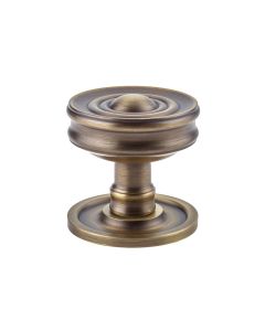 Set Burlington Antique Brass Bloomsbury Mortice Knob Furniture | BUR101AB