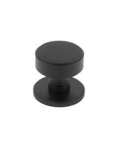 Set Westbourne Matt Black Mortice Knob | BUR102MB