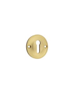 Burlington 40mm Satin Brass STD Keyway Escutcheon | BUR121SB
